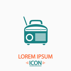 Radio computer symbol