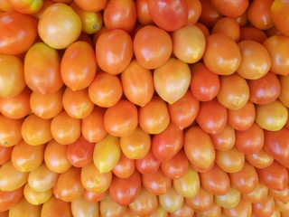 Full frame shot of tomatoes for sale