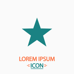 Clasic star computer symbol