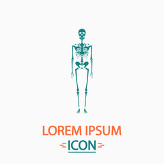 Skeleton computer symbol