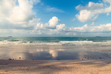 Tropical beach and sea