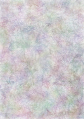 Abstract drawn watercolor background in blue, pink and violet colors. Effect of crumpled paper. A4 size format. Series of Watercolor, Oil, Pastel, Chalk and Inc Backgrounds.
