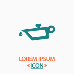 lube oil computer symbol