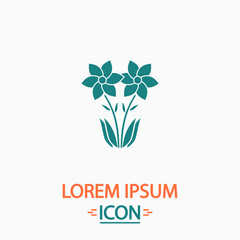 Flower computer symbol