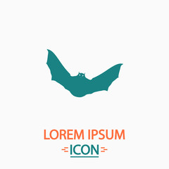 Bat computer symbol