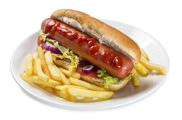 Bocadillo de salchicha