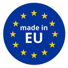 Europe Stars Blue Flag Symbol