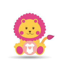 baby shower icon design 