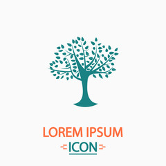 Maple tree computer symbol