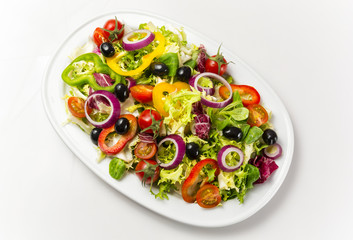 Ensalada a base de vegetales