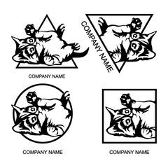 Set of Cat logo