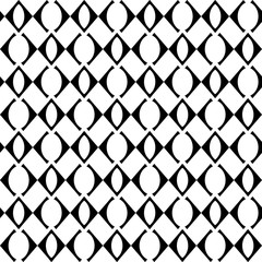 Design seamless monochrome geometric pattern