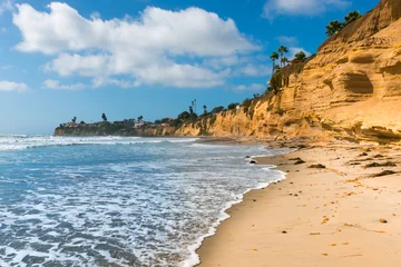 Evening mood at the beach in San Diego. Coast of California. © patma145