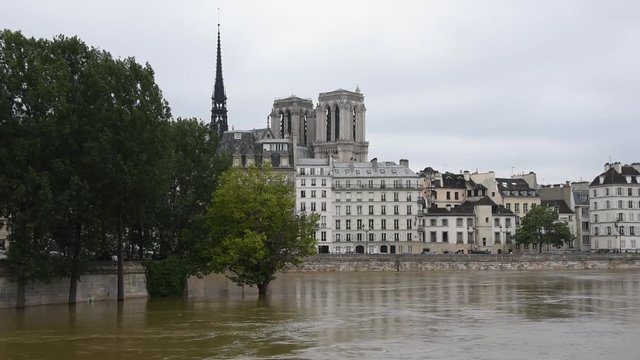 Flooding in Paris. June 2016.