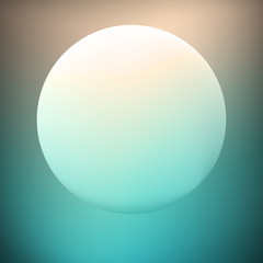 Abstract Light Background. Light Circle   
