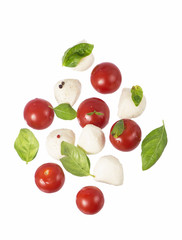 Small tomatoes and cheese