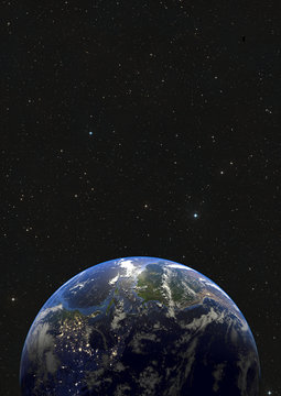 Planet Earth from space