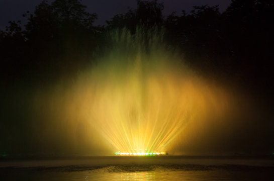 Fountain Light Show