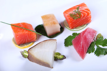 Fresh sashimi