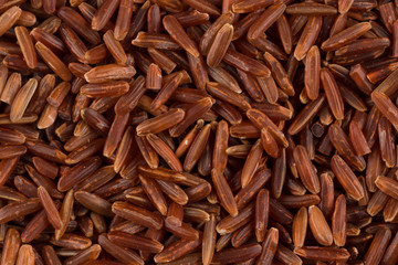 Raw red rice
