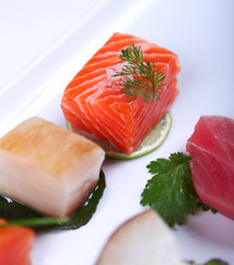 Fresh sashimi