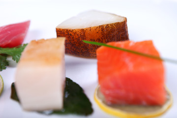 Fresh sashimi