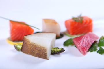Fresh sashimi