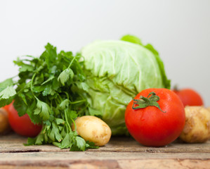 Fresh vegetables