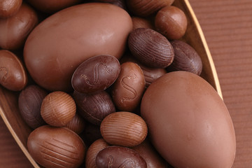 Chocolate Easter eggs