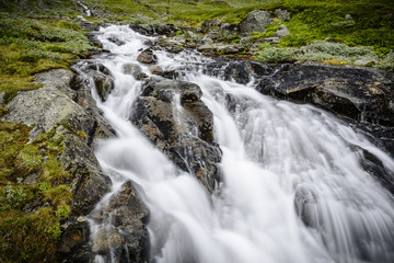 Fototapeta premium Waterfall in Norway.