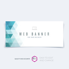 Abstract background with colorful triangular shapes and blue tri