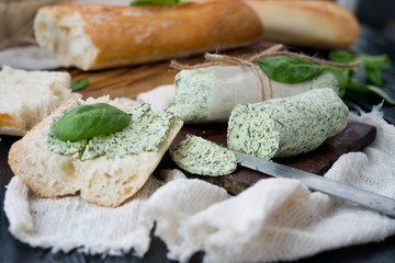 Herbs green butter
