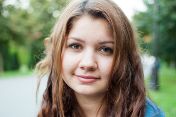 Fototapeta premium Portrait of beauty woman 