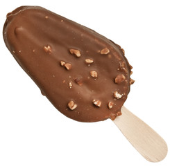 Ice cream isolated on white