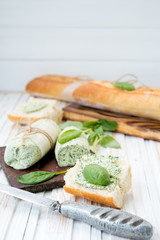 Herbs green butter
