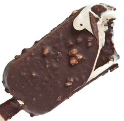 Ice cream isolated on white