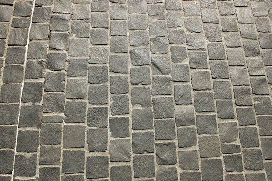 Path of coblestones