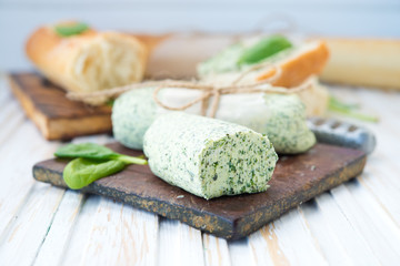 Herbs green butter
