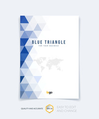 Brochure template layout, cover design annual report, magazine,