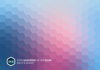 Modern Abstract geometric background with blue triangles for bus