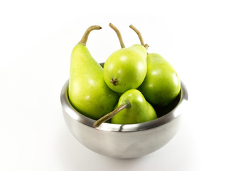 Isolated Green Pear