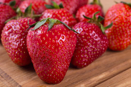 wonderful fresh strawberries