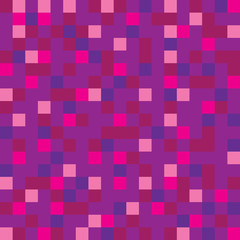 Abstract vector block texture purple. Pixel background
