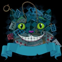Foto op Plexiglas Cheshire Cat © Anna Velichkovsky
