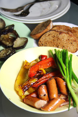 Mix of grilled vegetables