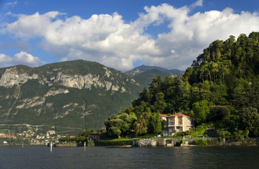 Fototapeta na wymiar Lake Como in Italy, Europe