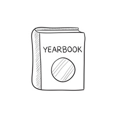 Yearbook sketch icon