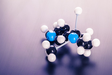 Nicotine chemical model