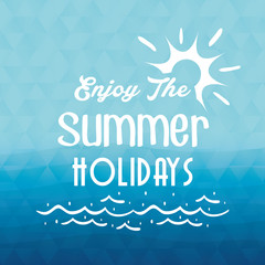 Summer time design. Vacation icon. Beach concept