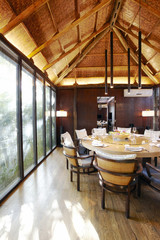 Garden restaurant's private dining room